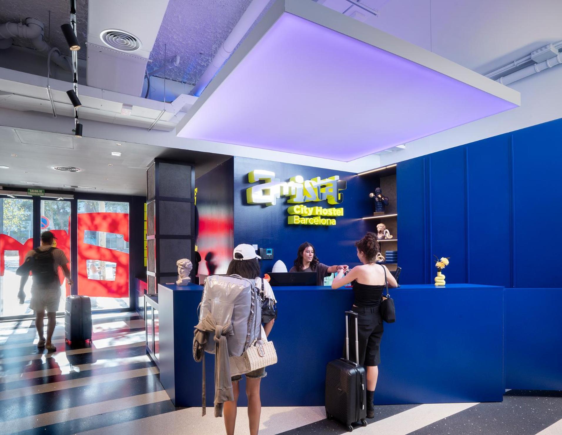 Amistat City Hostel Barcelona Luaran gambar